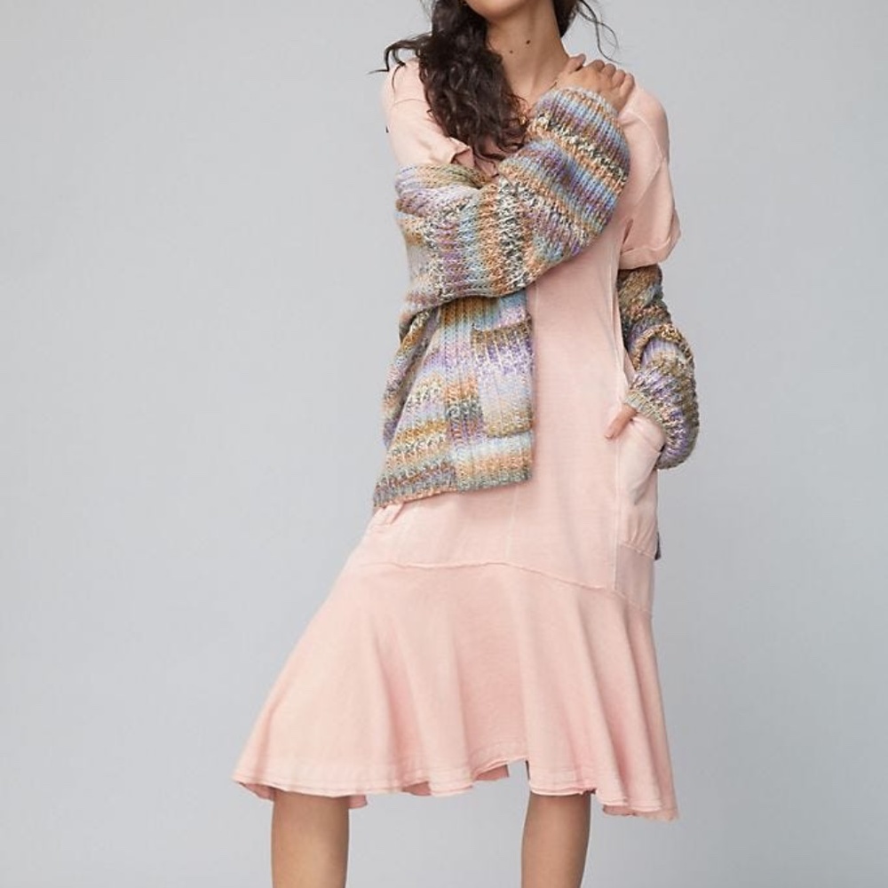 Anthropologie Saturday Sunday Joella Cotton Midi Dress